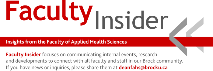 Faculty Insider - Insights from the Faculty of Applied Health Sciences